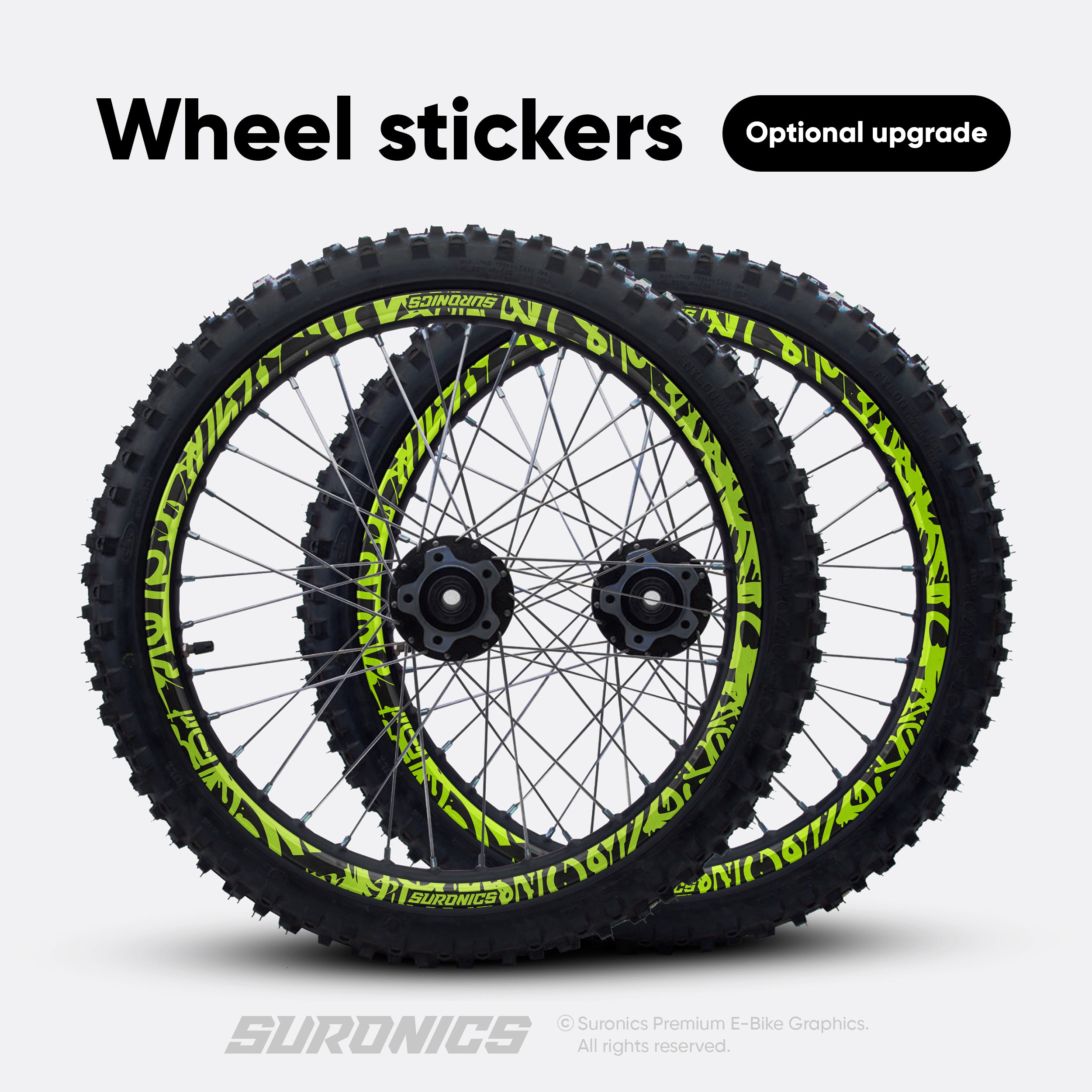 STREET GHOST BLACK GREEN Rerode R1 Graphics kit