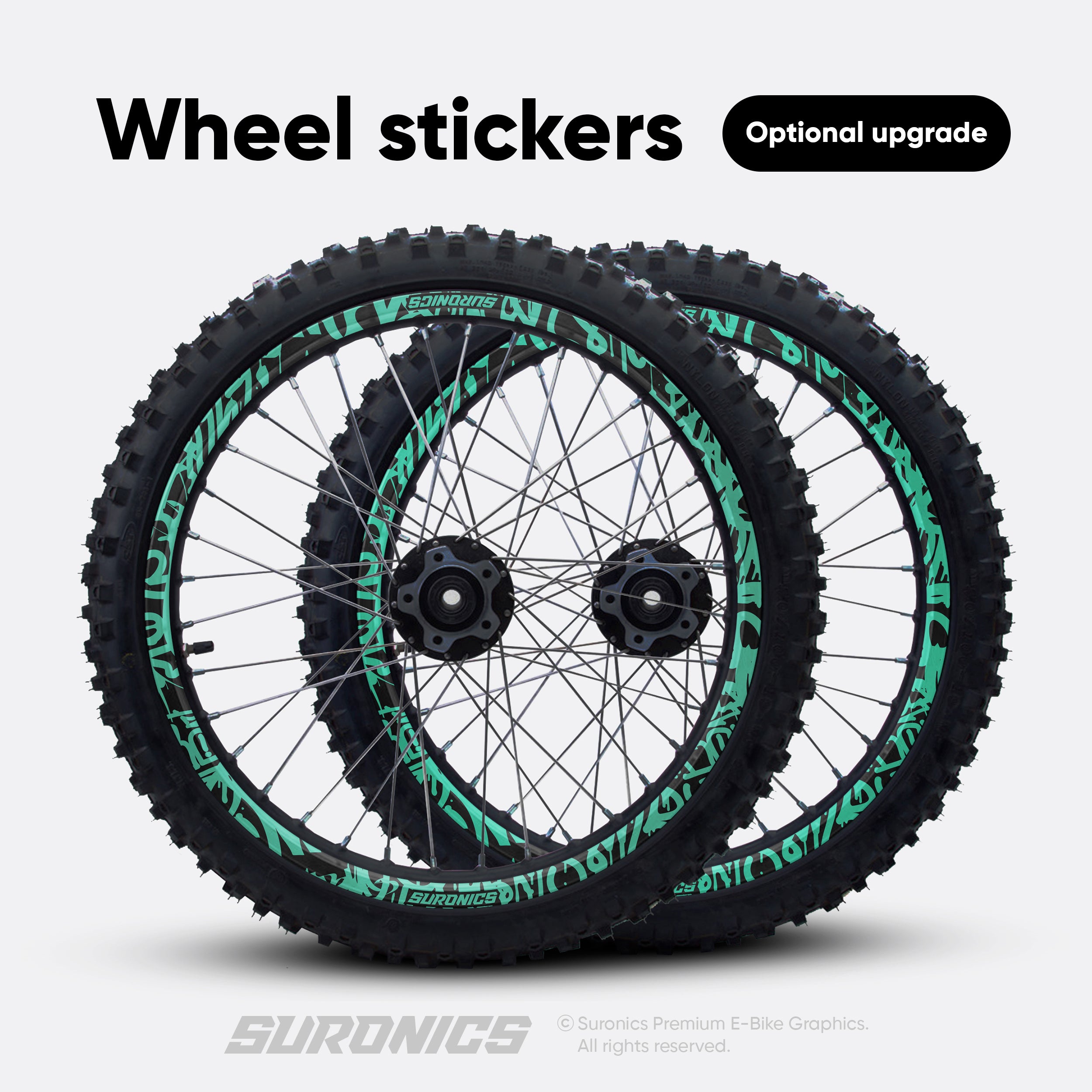 STREET GHOST BLACK MINT Rerode R1 Graphics kit
