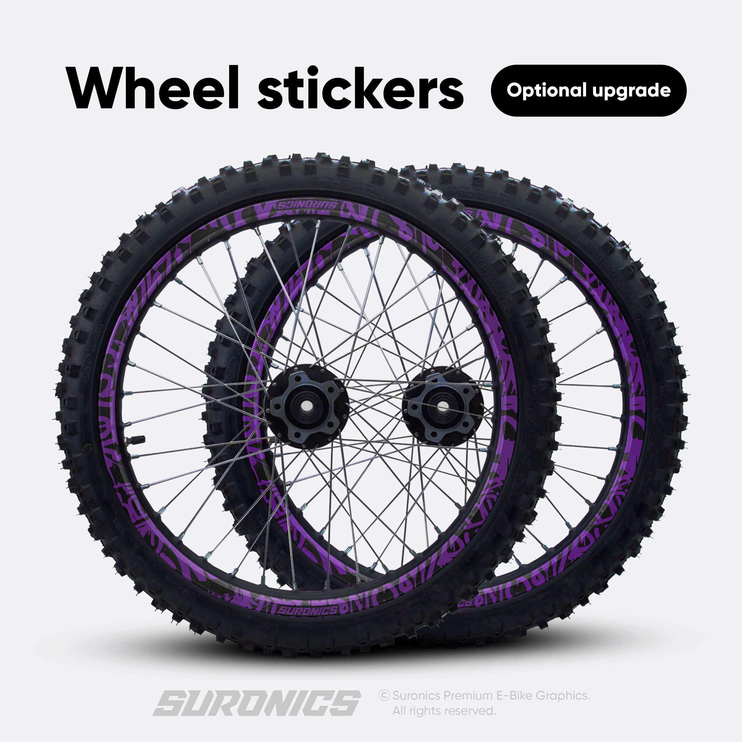 STREET GHOST BLACK PURPLE Rerode R1 Graphics kit