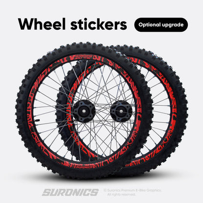 STREET GHOST BLACK RED Rerode R1 Graphics kit