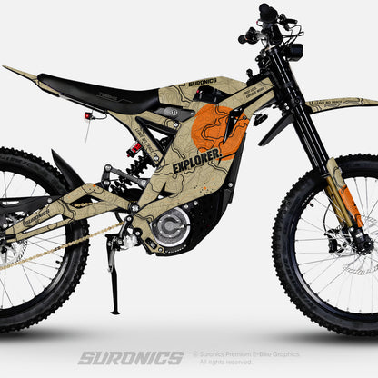 EXPLORER SAND ORANGE 79Bike Falcon PRO / GT / M Graphics kit