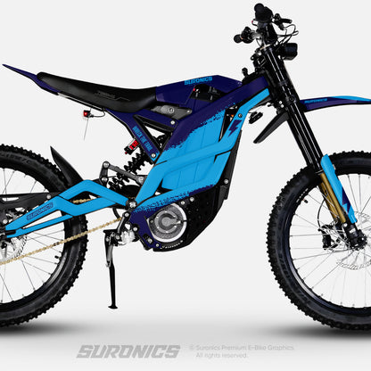 HALF NAVY CYAN 79Bike Falcon PRO / GT / M Graphics kit