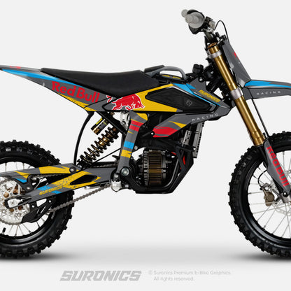 ORIGINAL BULL GREY Surron Hyper Bee Graphics kit