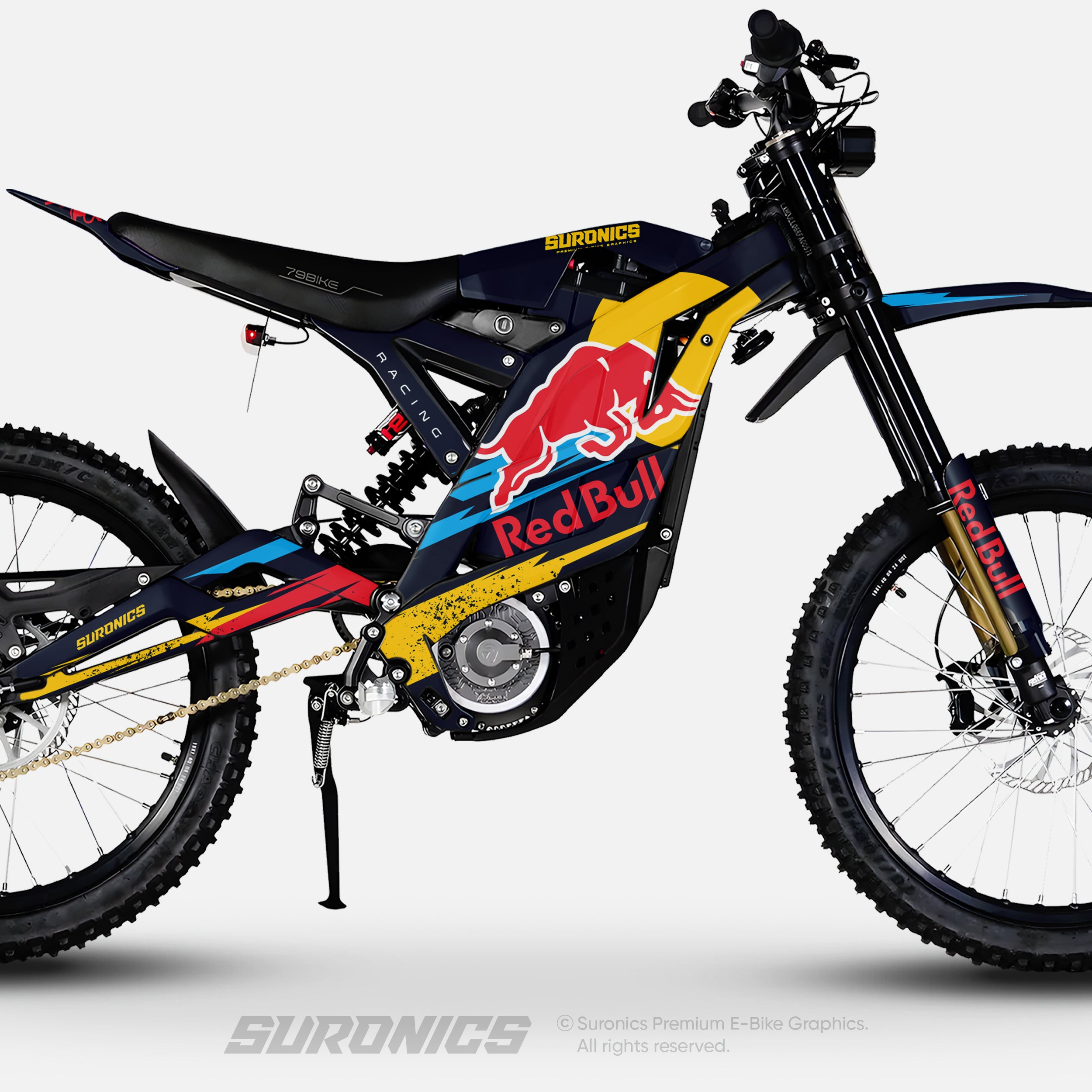 ORIGINAL BULL NAVY 79Bike Falcon PRO / GT / M Graphics kit