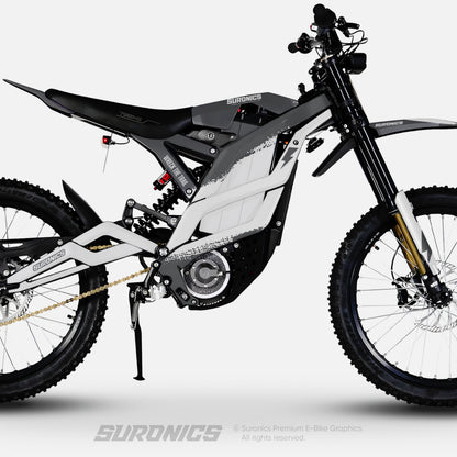 HALF GREY WHITE 79Bike Falcon PRO / GT / M Graphics kit