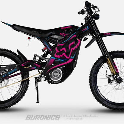 FOX RACER BLACK MAGENTA 79Bike Falcon PRO / GT / M Graphics kit