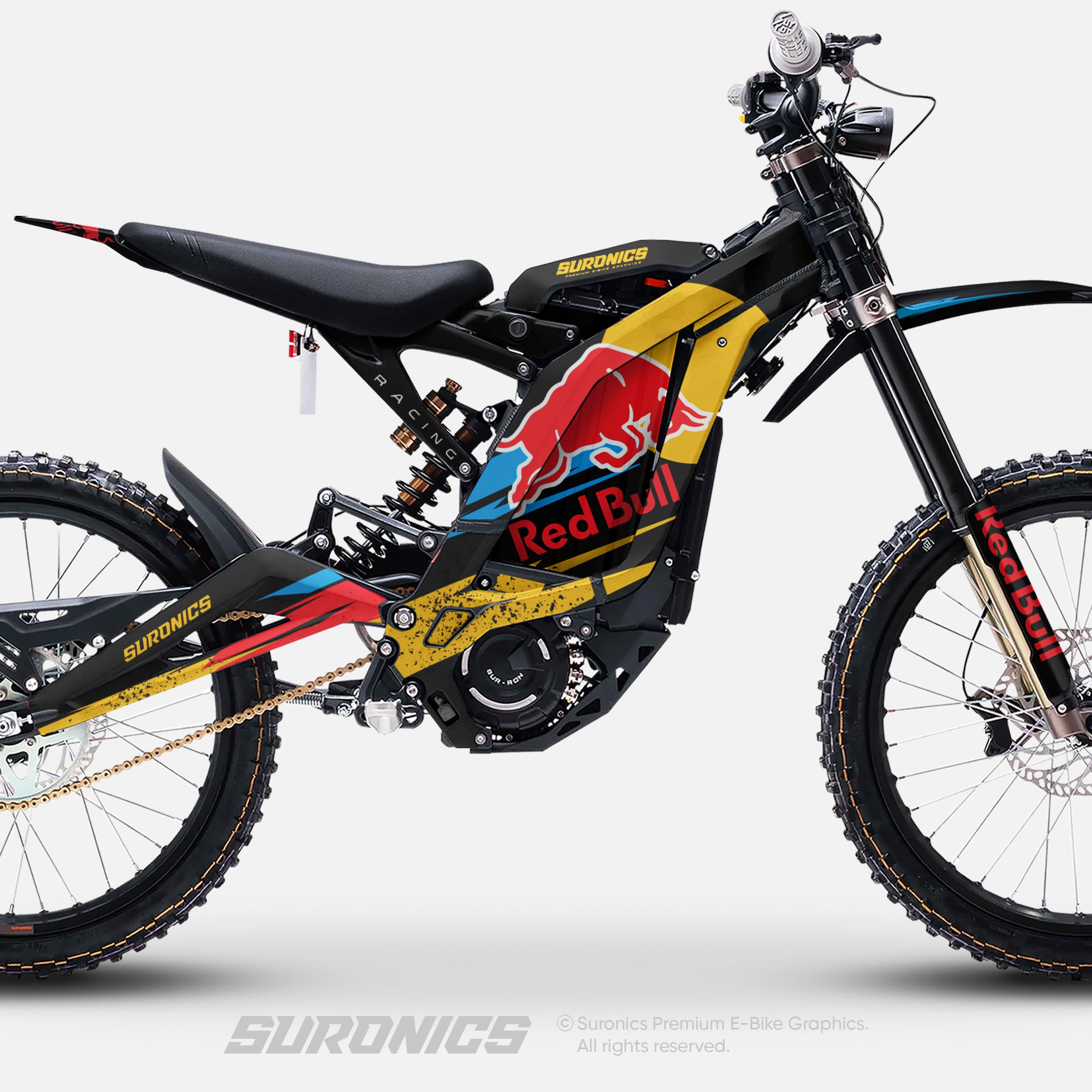 ORIGINAL BULL BLACK Surron Light Bee Graphics kit