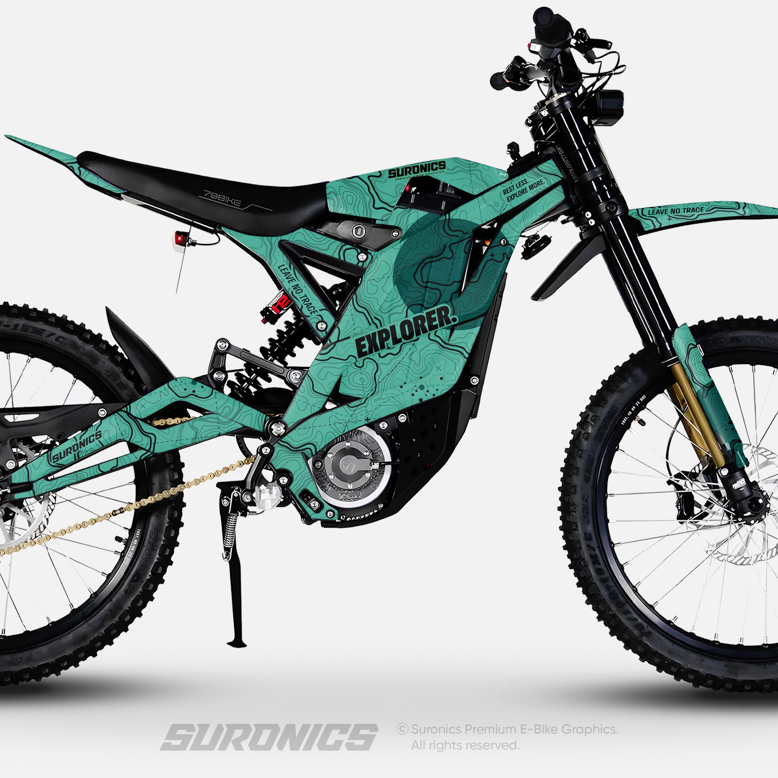 EXPLORER MINT AVENTUR 79Bike Falcon PRO / GT / M Graphics kit
