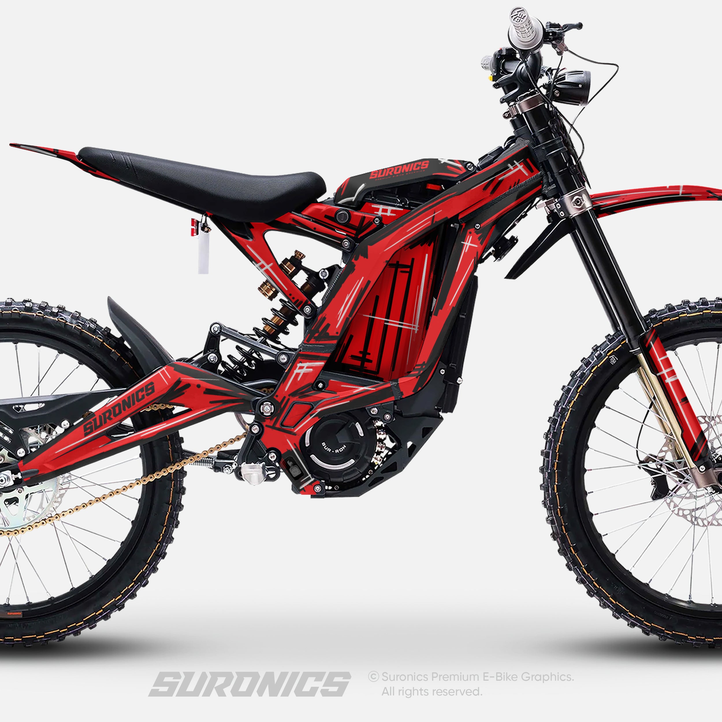 MARKER RED Surron Light Bee Graphics kit