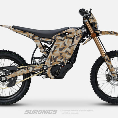 CAMOX SAND Surron Light Bee 2 Graphics kit