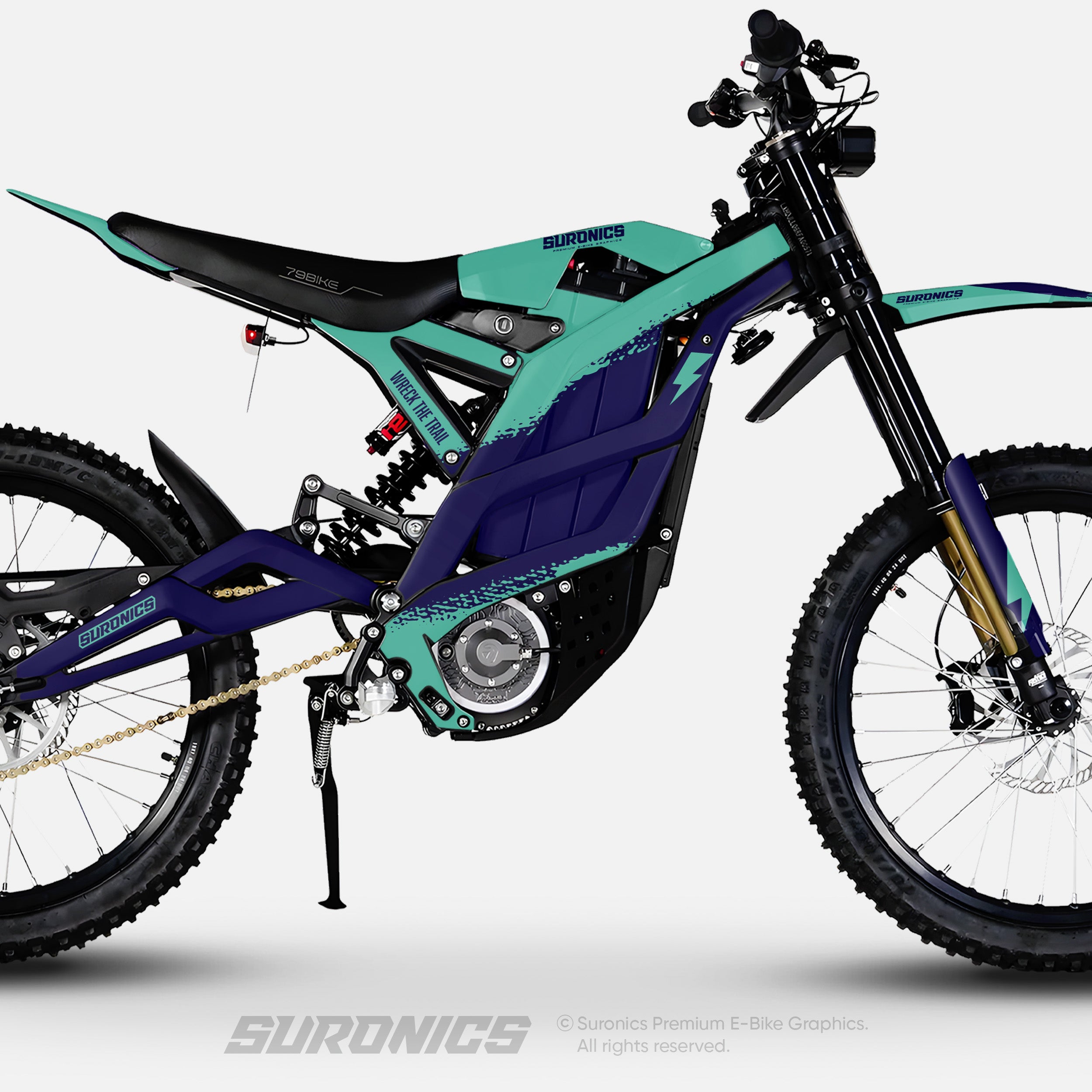 HALF MINT NAVY 79Bike Falcon PRO / GT / M Graphics kit