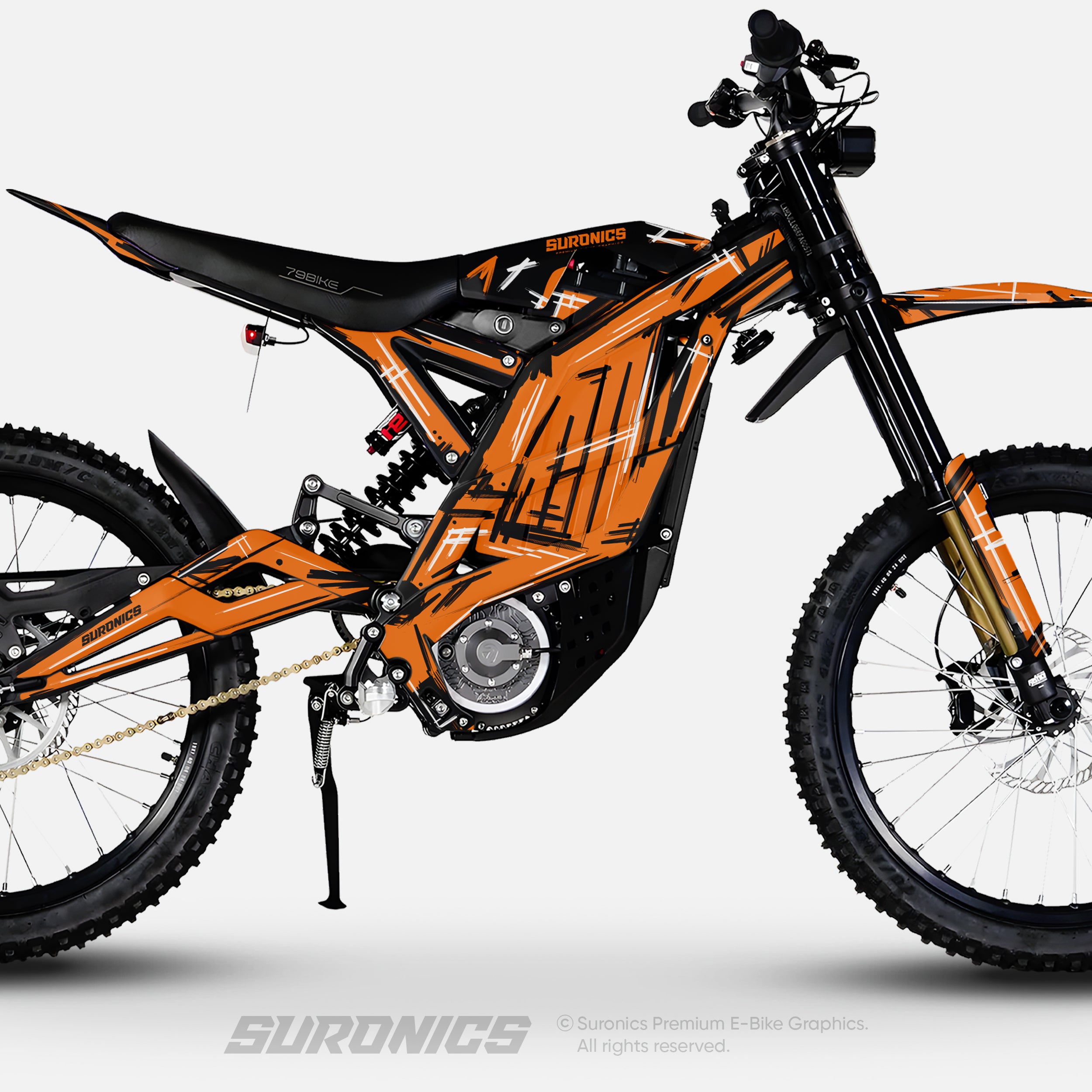 MARKER ORANGE 79Bike Falcon PRO / GT / M Graphics kit