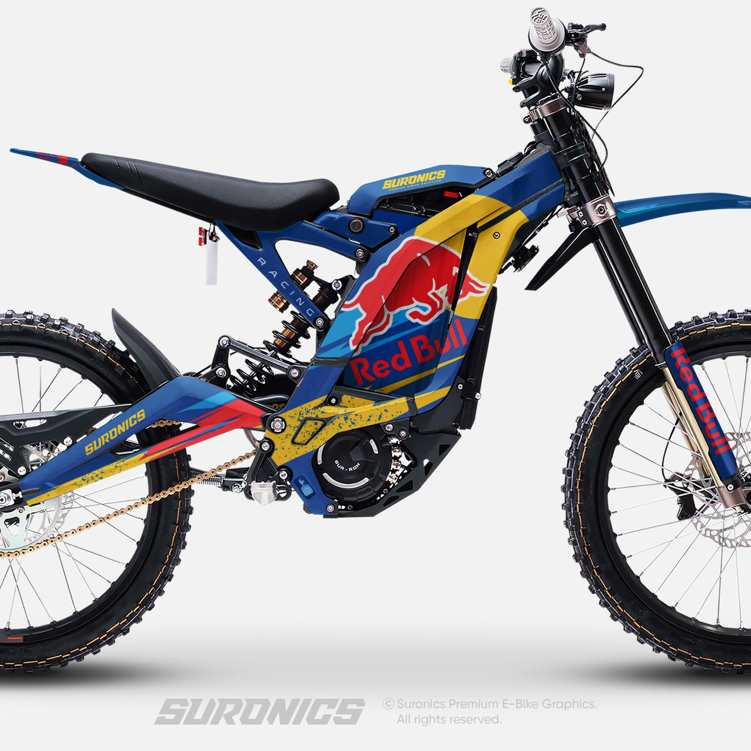 ORIGINAL BULL BLUE Surron Light Bee Graphics kit