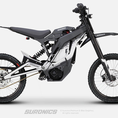 HALF GREY WHITE E-Ride Pro SS SR Graphics kit