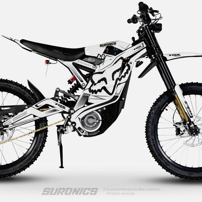 FOX RACER WHITE BLACK 79Bike Falcon PRO / GT / M Graphics kit