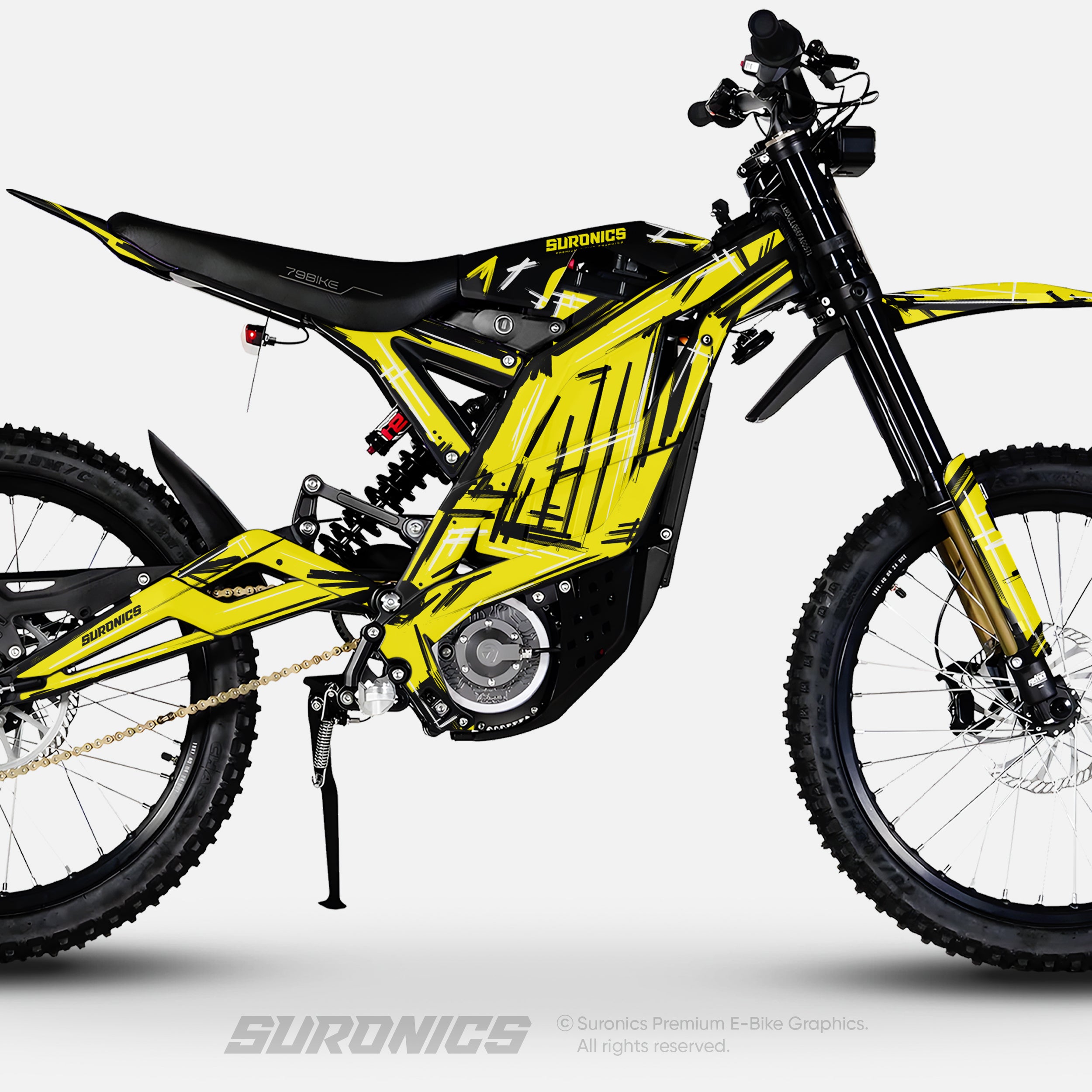 MARKER YELLOW 79Bike Falcon PRO / GT / M Graphics kit