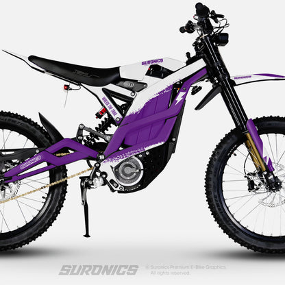 HALF WHITE PURPLE 79Bike Falcon PRO / GT / M Graphics kit
