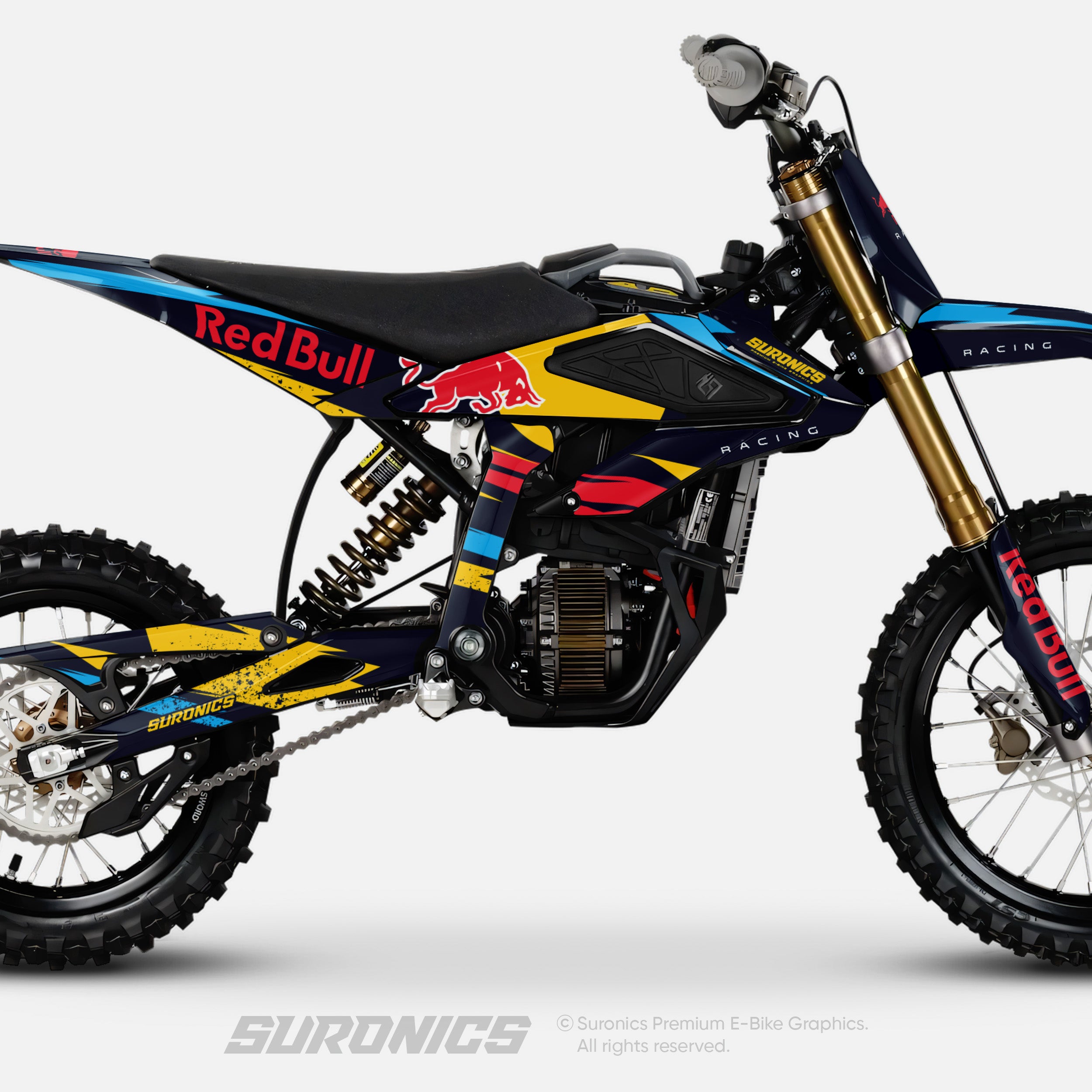 ORIGINAL BULL NAVY Surron Hyper Bee Graphics kit