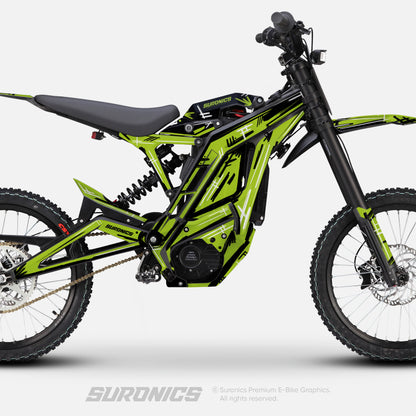 MARKER GREEN Eride Pro SS SR Graphics kit
