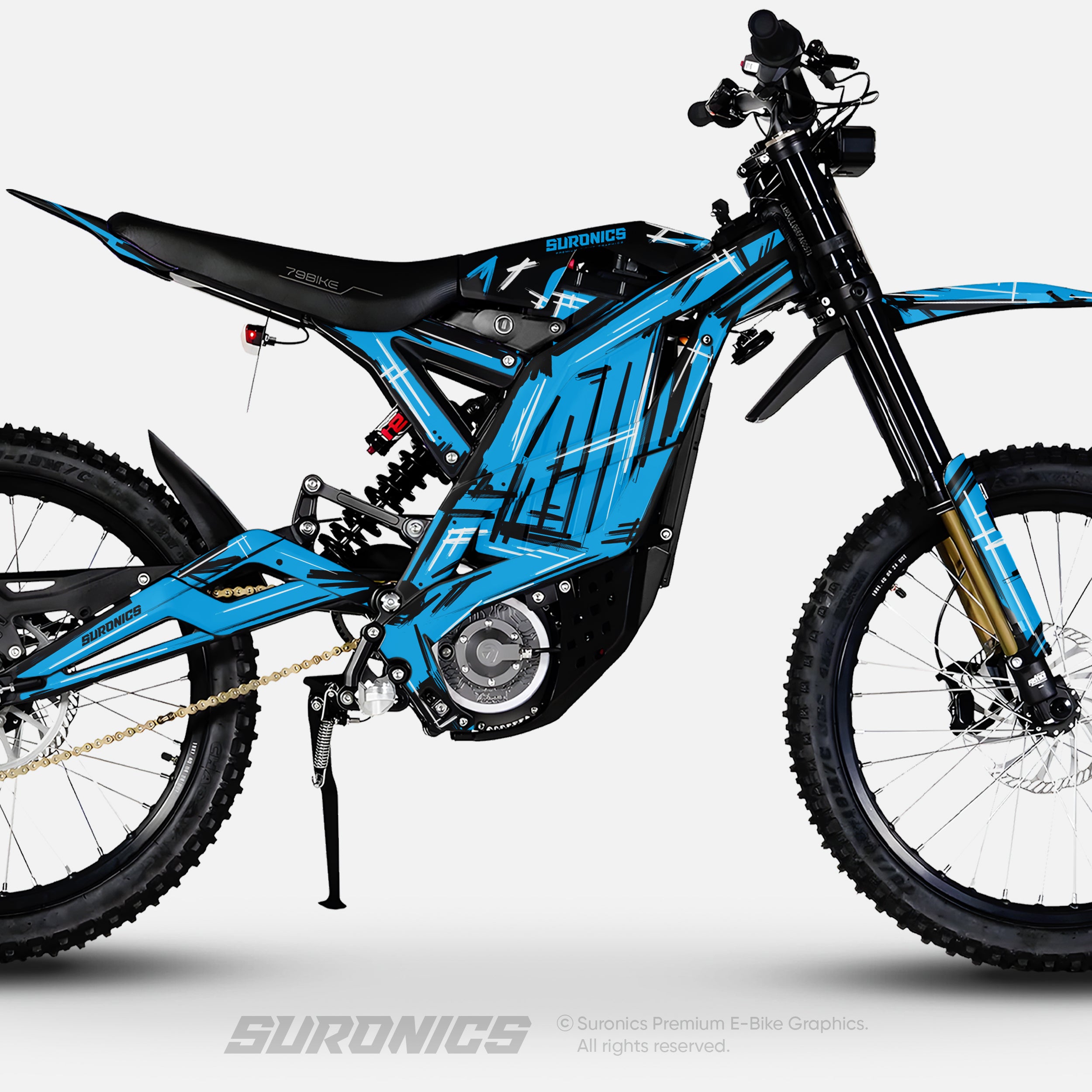 MARKER CYAN 79Bike Falcon PRO / GT / M Graphics kit