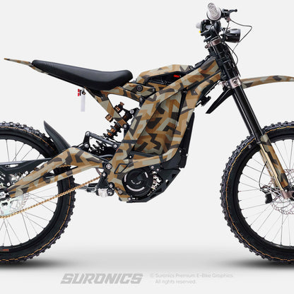 CAMOX SAND Surron Light Bee Graphics kit