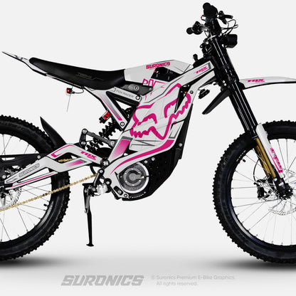 FOX RACER WHITE MAGENTA 79Bike Falcon PRO / GT / M Graphics kit