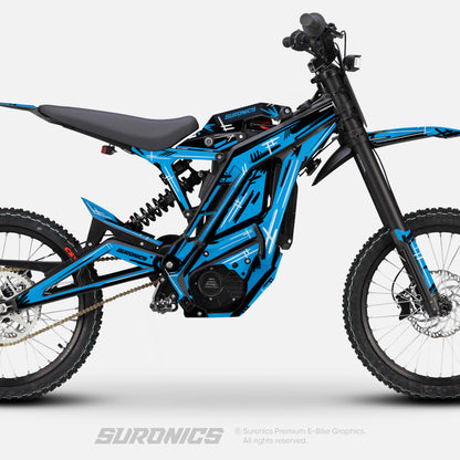 MARKER CYAN Eride Pro SS SR Graphics kit