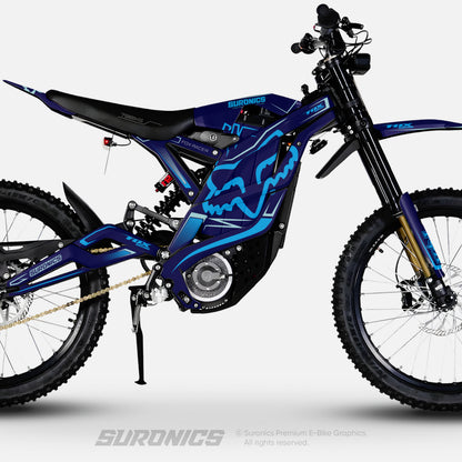 FOX RACER NAVY CYAN 79Bike Falcon PRO / GT / M Graphics kit