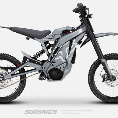 FOX RACER NARDO GREY Eride Pro SS SR Graphics kit