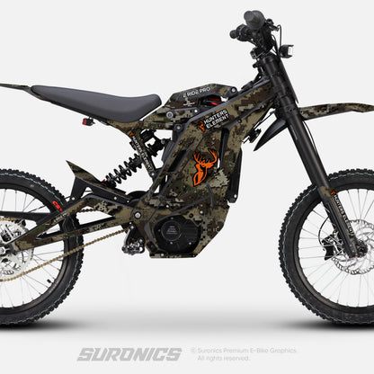CUSTOM: CAMO E-Ride Pro Graphics kit