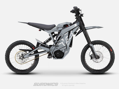 FOX RACER NARDO GREY Eride Pro SS SR Graphics kit