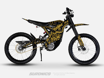 CUSTOM: READY2RIDE GOLD 79 Bike Falcon PRO Graphics kit