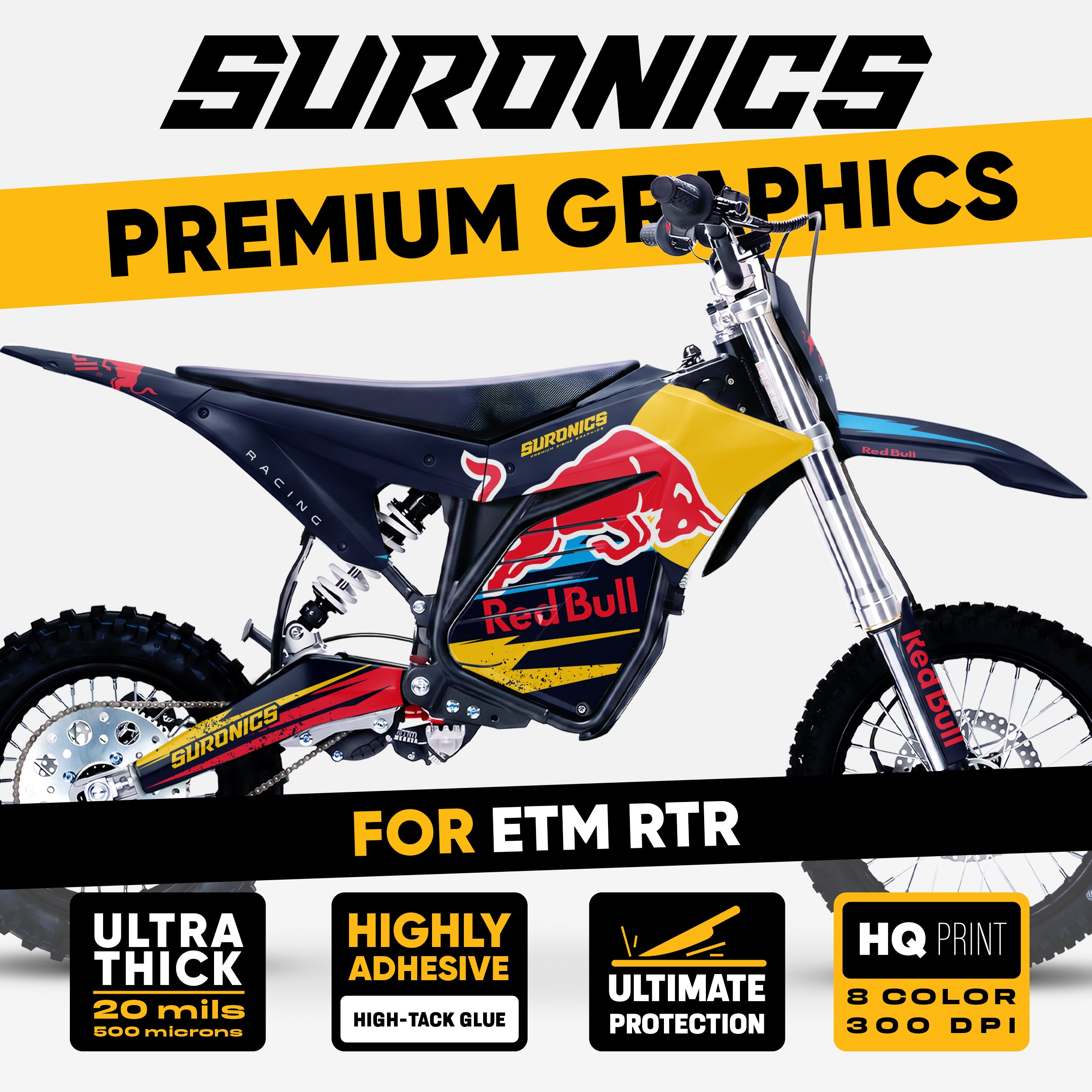 ORIGINAL BULL NAVY ETM RTR Graphics kit