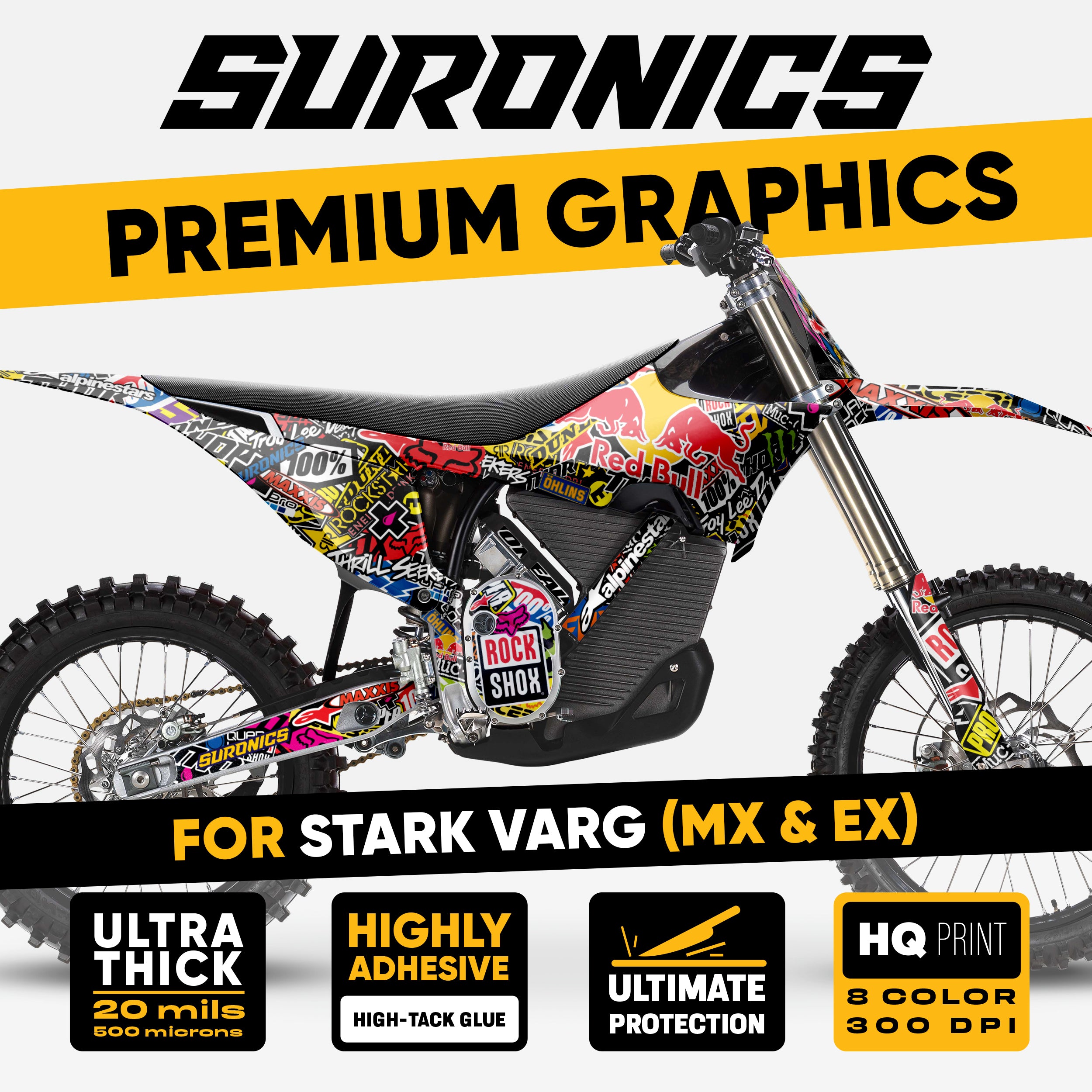 STICKY ORIGINAL Stark Varg Graphics kit