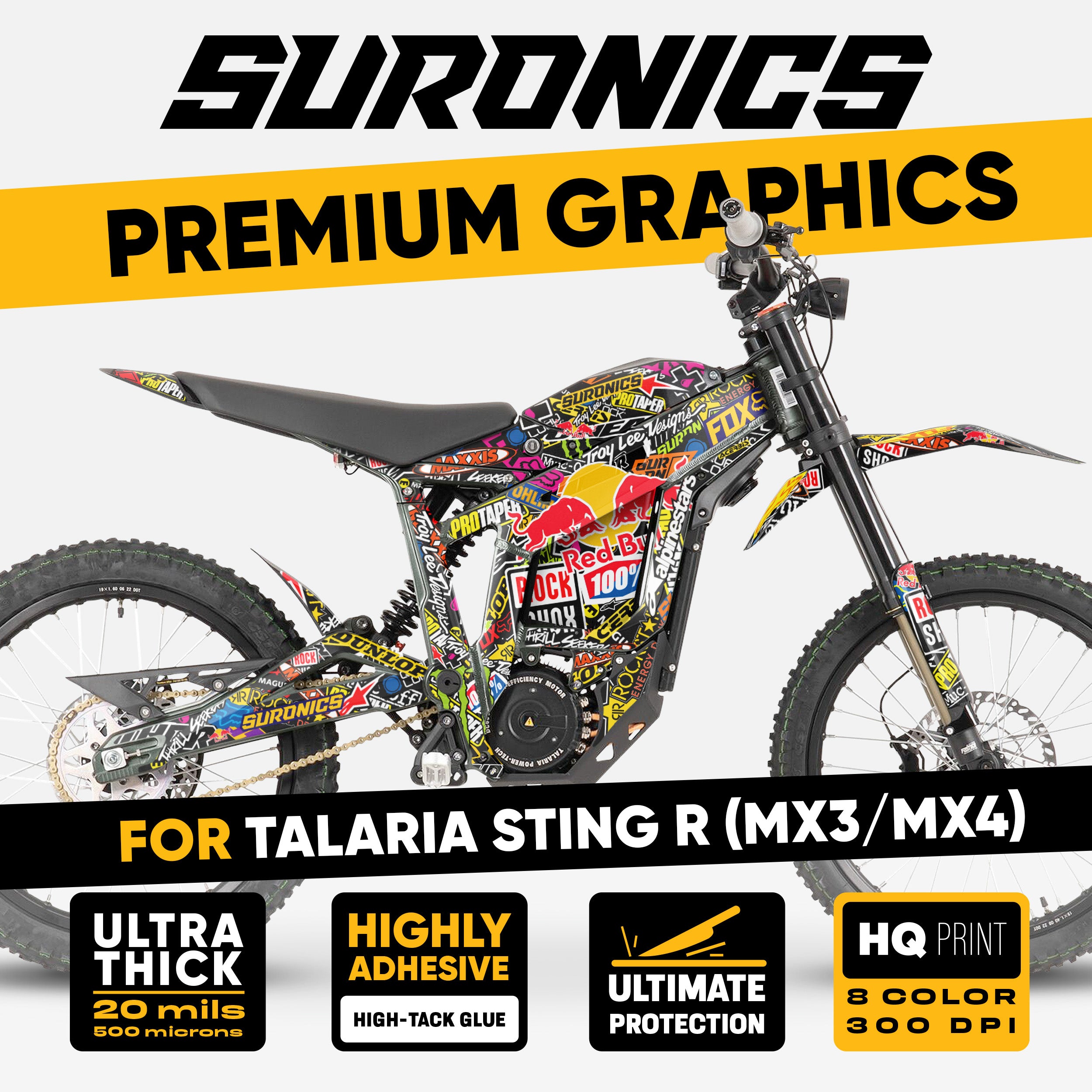 STICKY ORIGINAL Talaria Sting MX3 MX4 Graphics kit