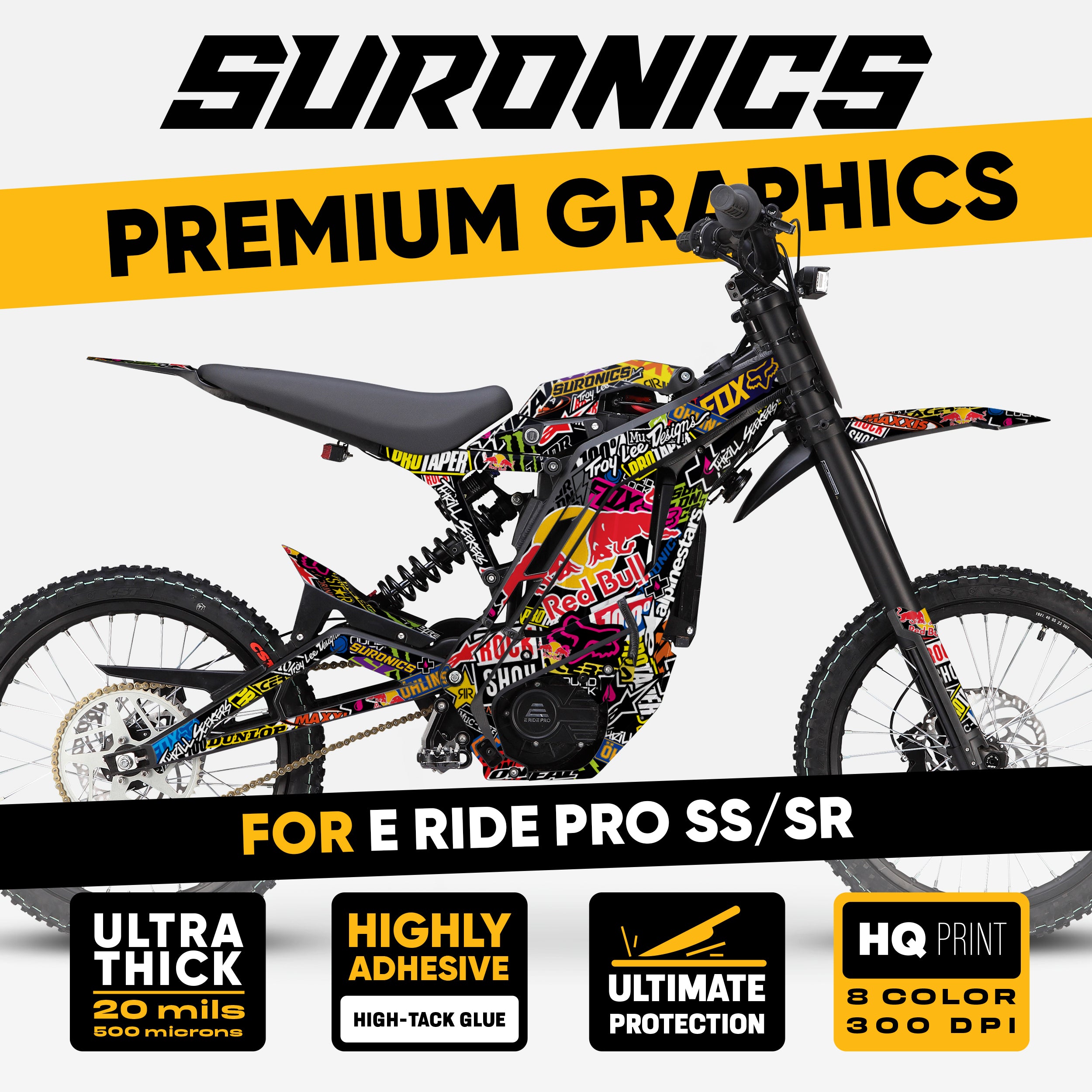 STICKY ORIGINAL Eride Pro SS SR Graphics kit