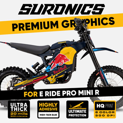 ORIGINAL BULL NAVY Eride Pro Mini R Graphics kit