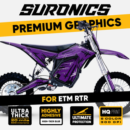 MARKER PURPLE ETM RTR Graphics kit