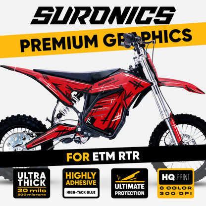 MARKER RED ETM RTR Graphics kit