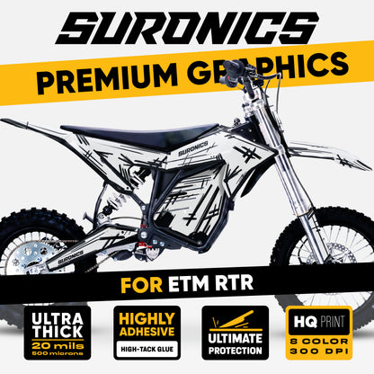 MARKER WHITE ETM RTR Graphics kit