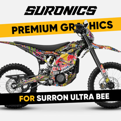 STICKY ORIGINAL Surron Ultra Bee Graphics kit