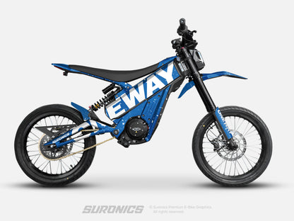 ONEWAY BLUE WHITE Talaria XXX Graphics kit