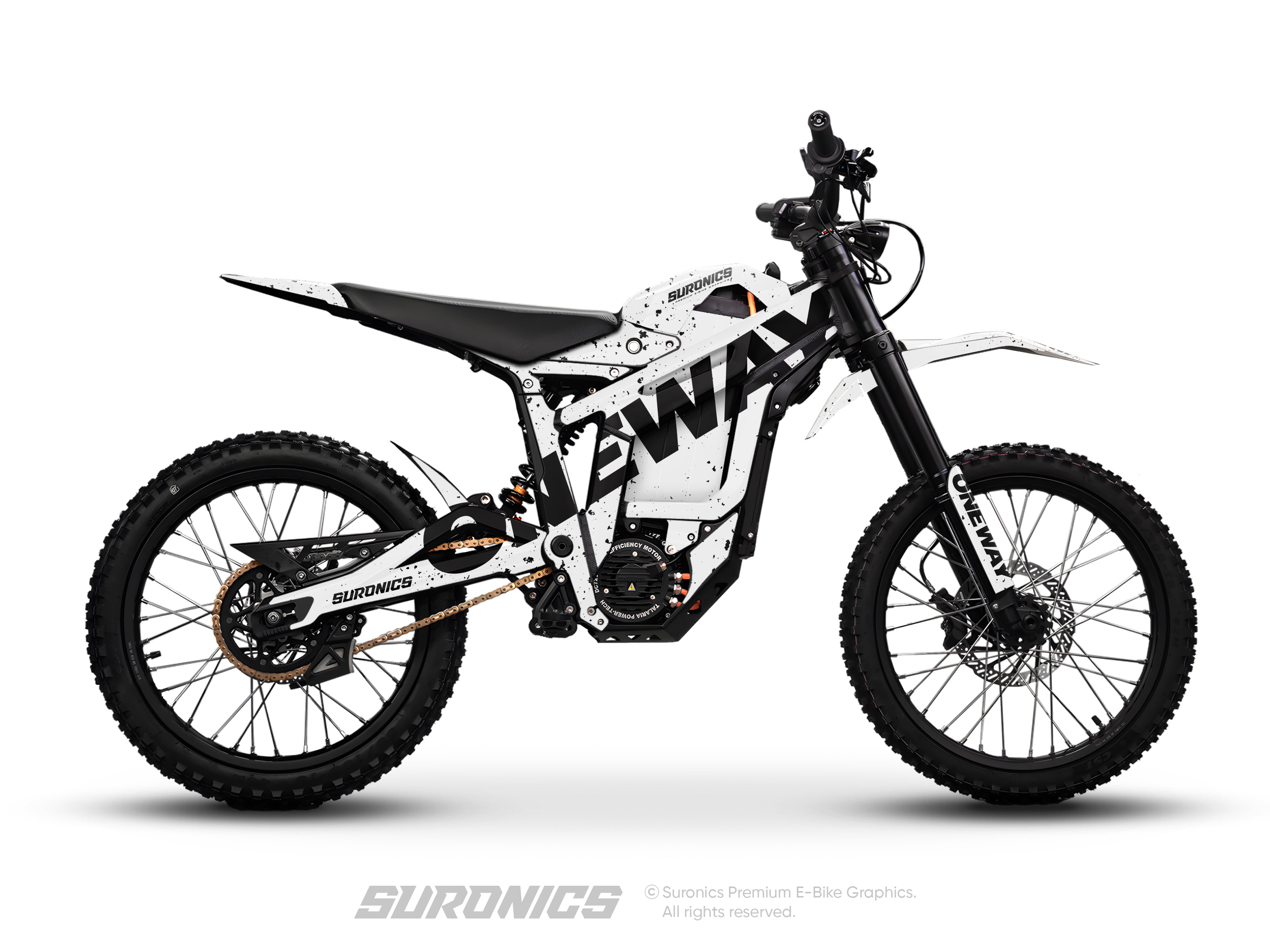 ONEWAY WHITE BLACK Talaria Sting MX5 PRO Graphics kit