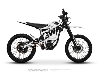 ONEWAY WHITE BLACK Talaria Sting MX5 PRO Graphics kit