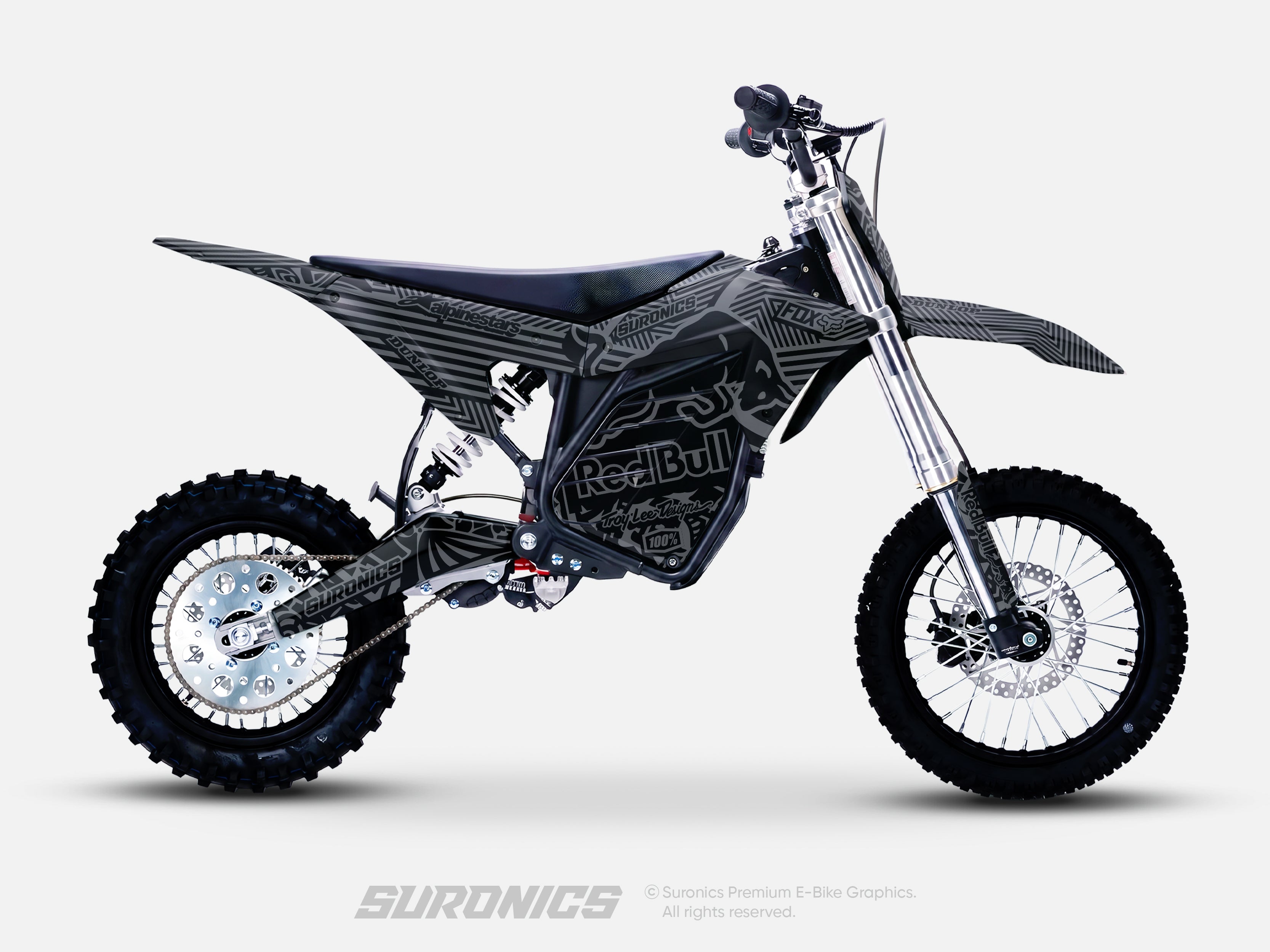 RACE ART BLACK GREY ETM RTR Graphics kit