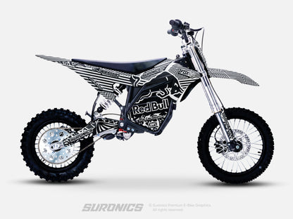 RACE ART BLACK WHITE ETM RTR Graphics kit