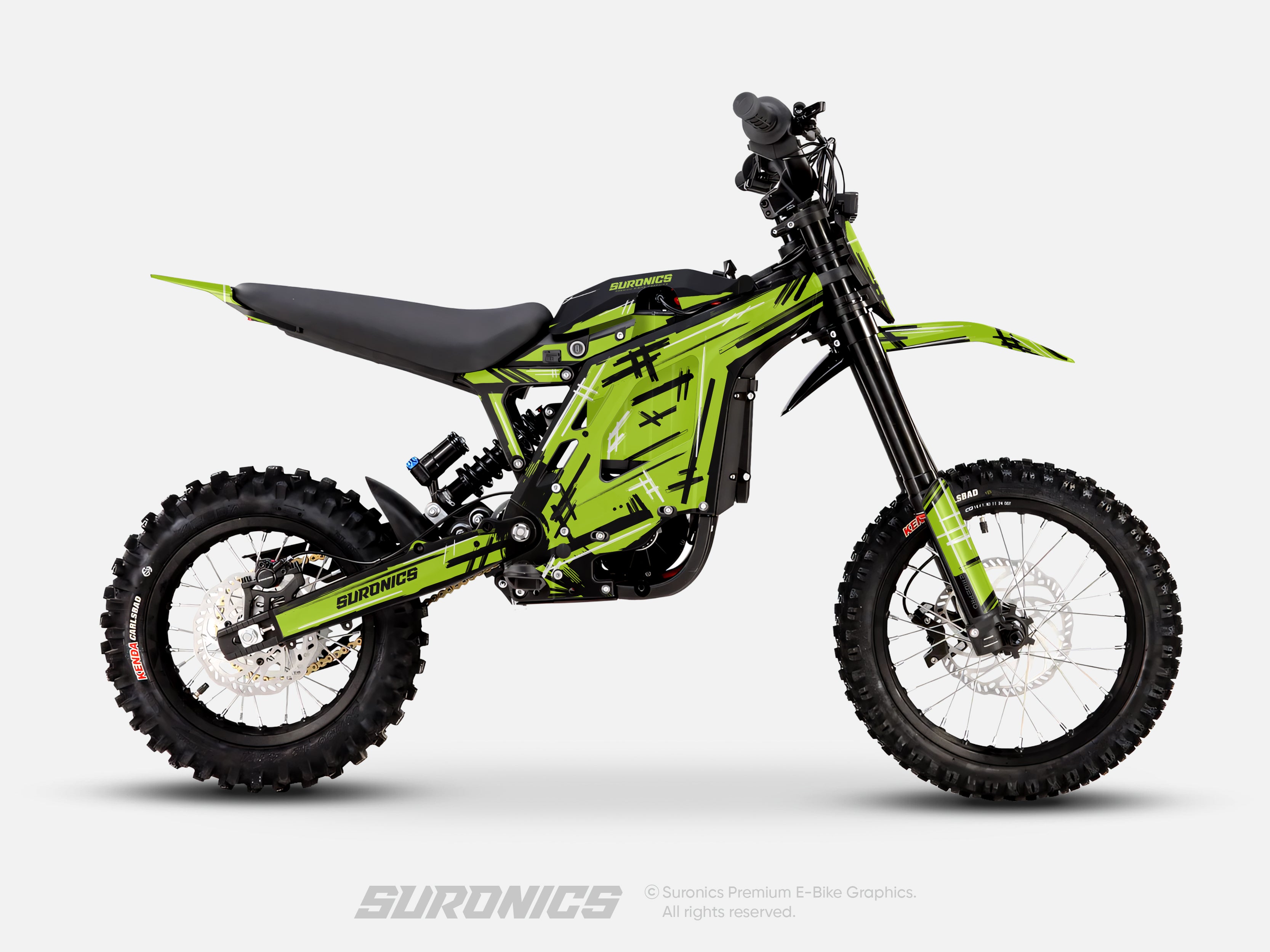 MARKER GREEN Eride Pro Mini R Graphics kit