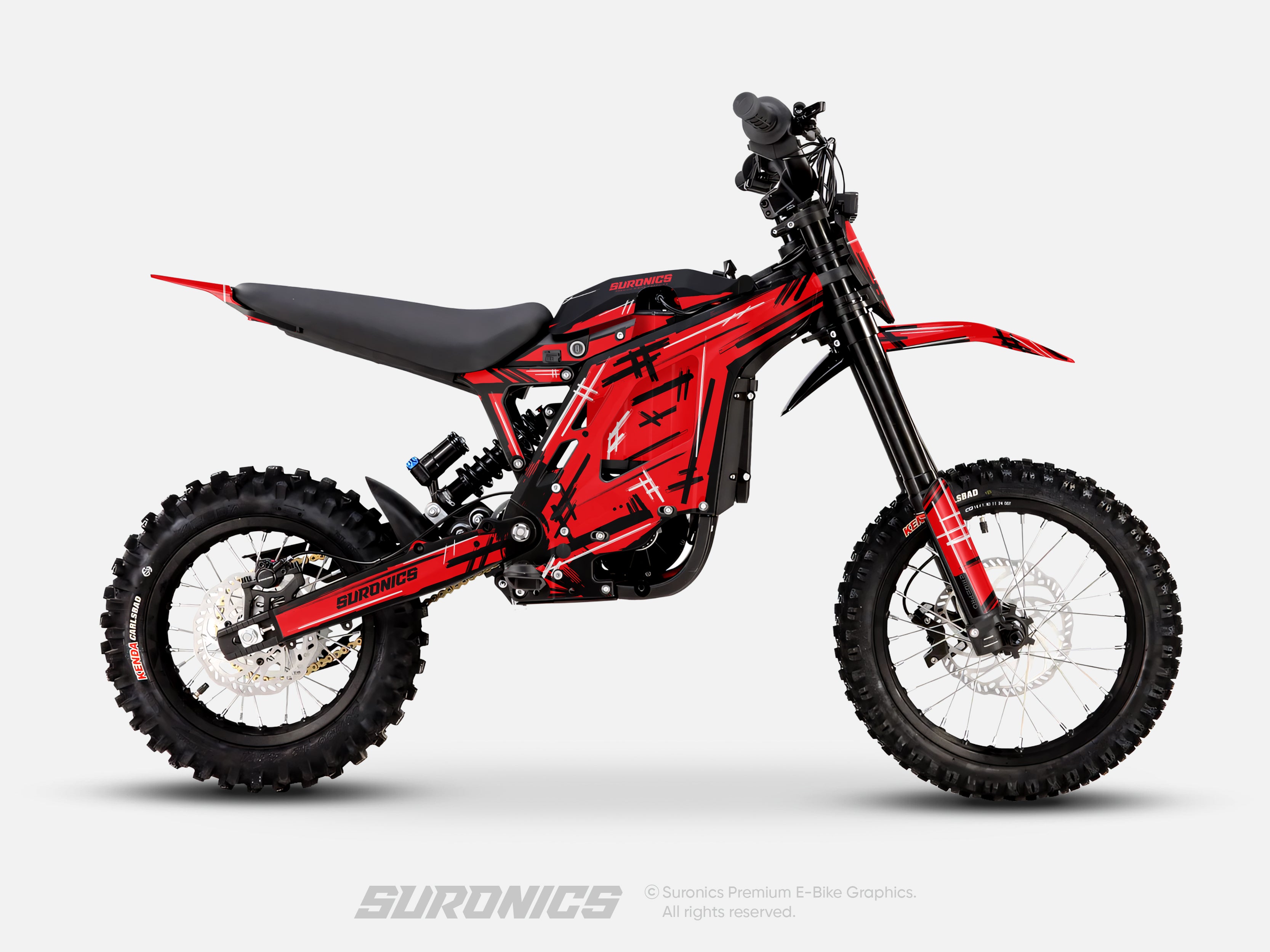 MARKER RED Eride Pro Mini R Graphics kit
