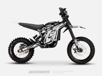 MARKER WHITE Eride Pro Mini R Graphics kit