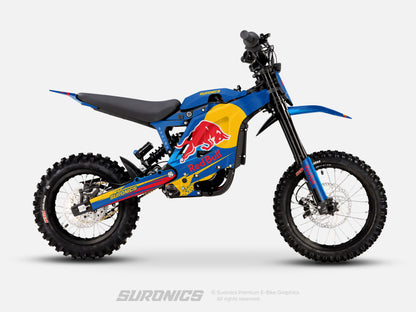 ORIGINAL BULL BLUE Eride Pro Mini R Graphics kit
